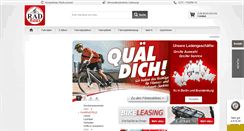 Desktop Screenshot of das-radhaus.de